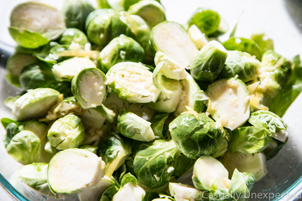 Lemony Brussel Sprouts